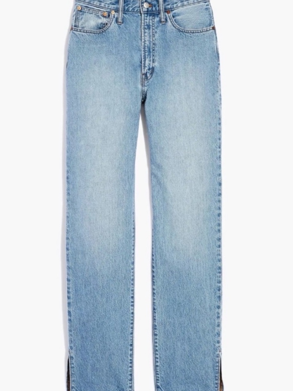 Madewell Vintage Light Wash Straight-Leg Jeans